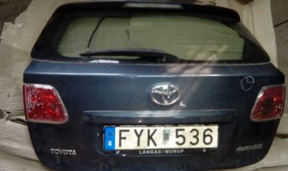 дверь багажника Задн. Toyota авенсис 3 Avensis(3) 1.8 л. бензин Универсал A2ZRU № 182314 2009