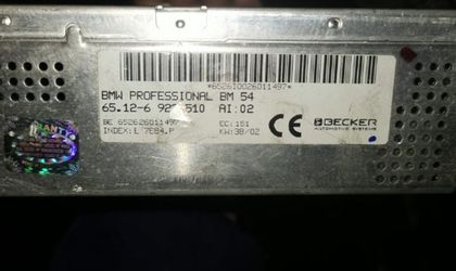 блок радио BMW 3 серия е 46 BMW 3 Е46 2003г. Купэ Дизель 2 литра 8799544204D4 2003