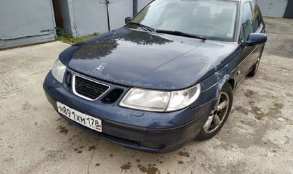 Фара левая Saab 9-5, I Рестайлинг 2003