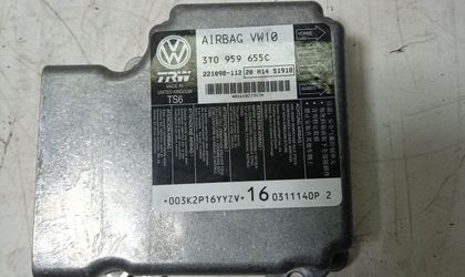 Блок управления Airbag Skoda Superb 2