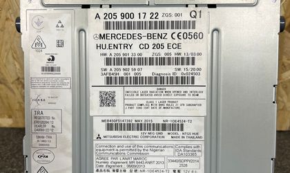 Магнитола команд w205 w 205 c205 c 205 в205 ц205