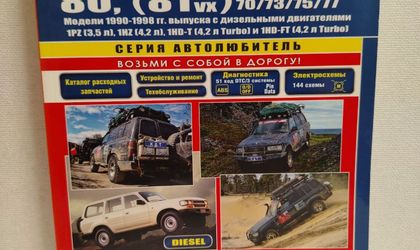 Книга руководство по ремонту и обслуживанию Тоyоtа Lаnd Сruisеr 80, 81, 70, 73, 75, 77. Двигатели 1PZ, 1HZ, 1HD-T, 1HD-FT
