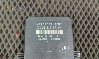 Блок управления двери Mercedes C203 задний левый