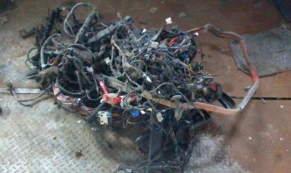 Проводка салона подкапотная BMW 7 F01/F02/F04