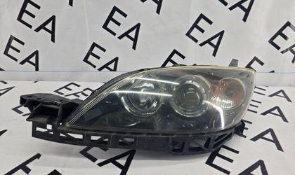 Фара левая Mazda 3 BK хетчбэк галоген