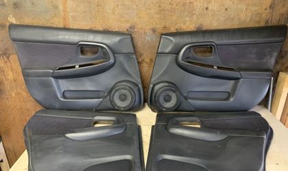 Обшивка дверей комплект Subaru Impreza GD WRX 
