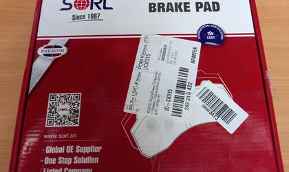 Колодки Тормозные SORL
Saf, Wabco Pan 19-1