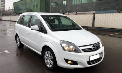 Opel Zafira B рестайлинг (2008—2014) 2009