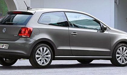 Стекло левой двери Volkswagen Polo 5 3D Купе 09-20