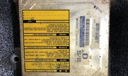 Блок управления airbag Toyota Crown