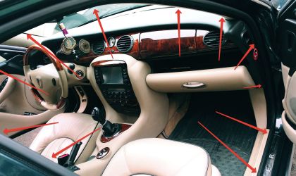 Уплотнитель проема передней двери НОВЫЙ Rover 75