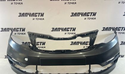 Бампер передний Kia Rio III Рестайлинг 2016